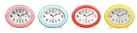 oval shape table clock